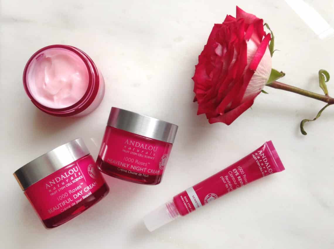 andalou naturals 1000 roses day cream and eye gel review