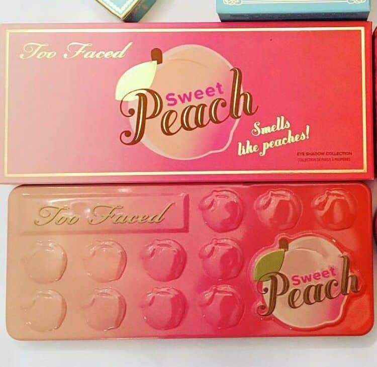 beauty news alert too faced sweet peach palette
