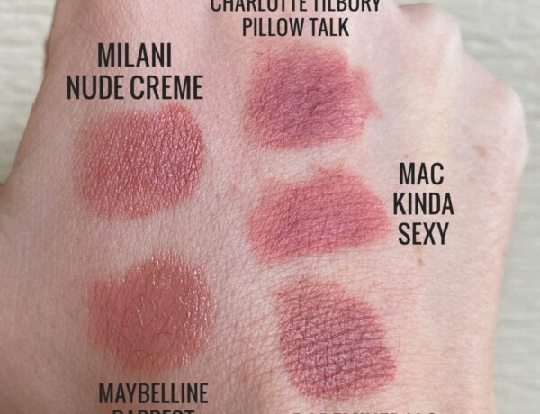Favourite nude lipsticks swatches