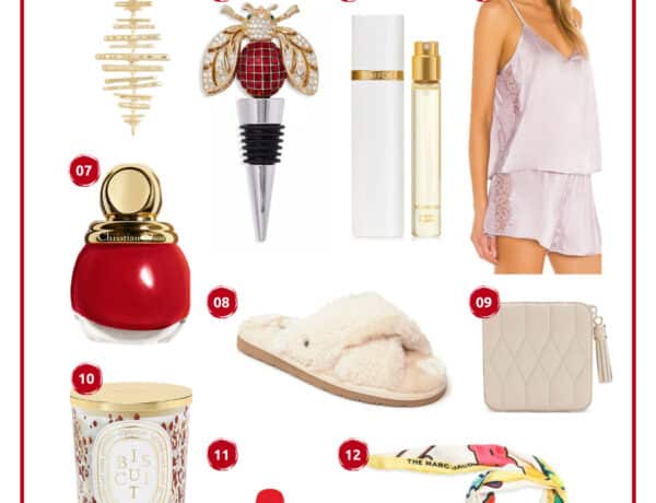 Holiday gift guide for the fabulous femme under 100