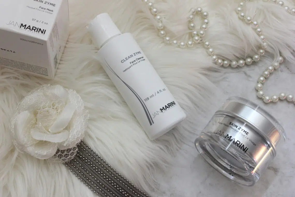 Jan marini clean zyme and skin zyme mask review