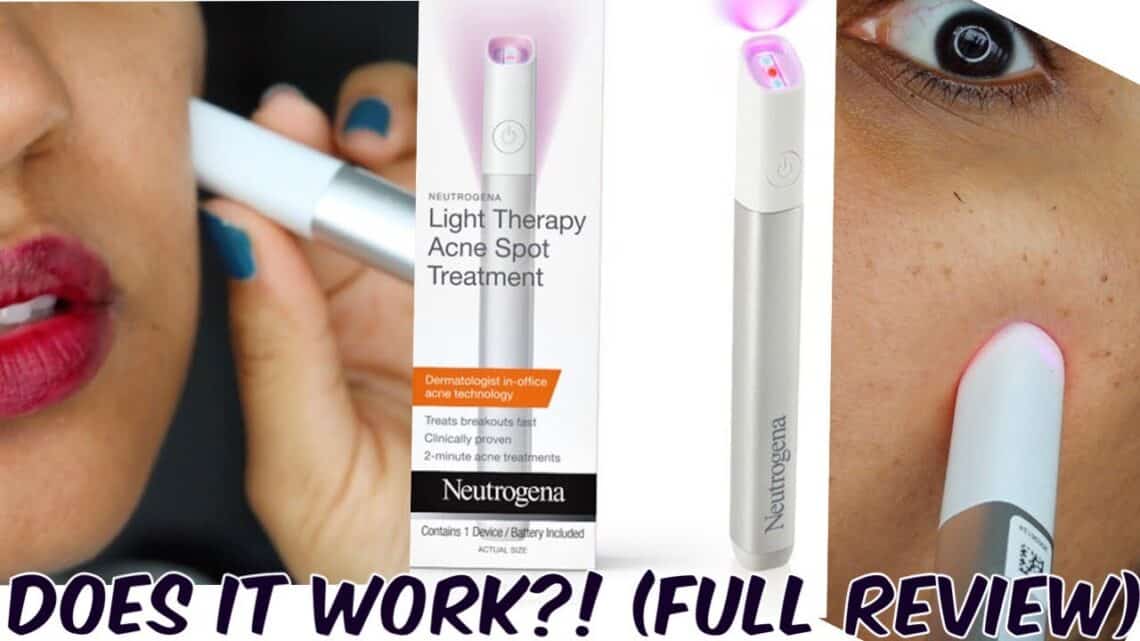 Neutrogena light therapy acne spot treatment pen does it work