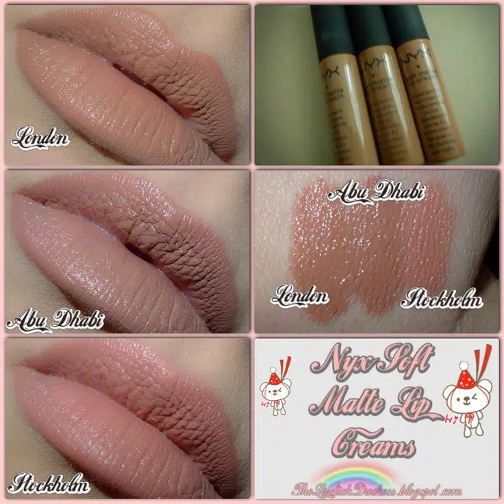 nyx nude soft matte lip creams slim lip pencil review