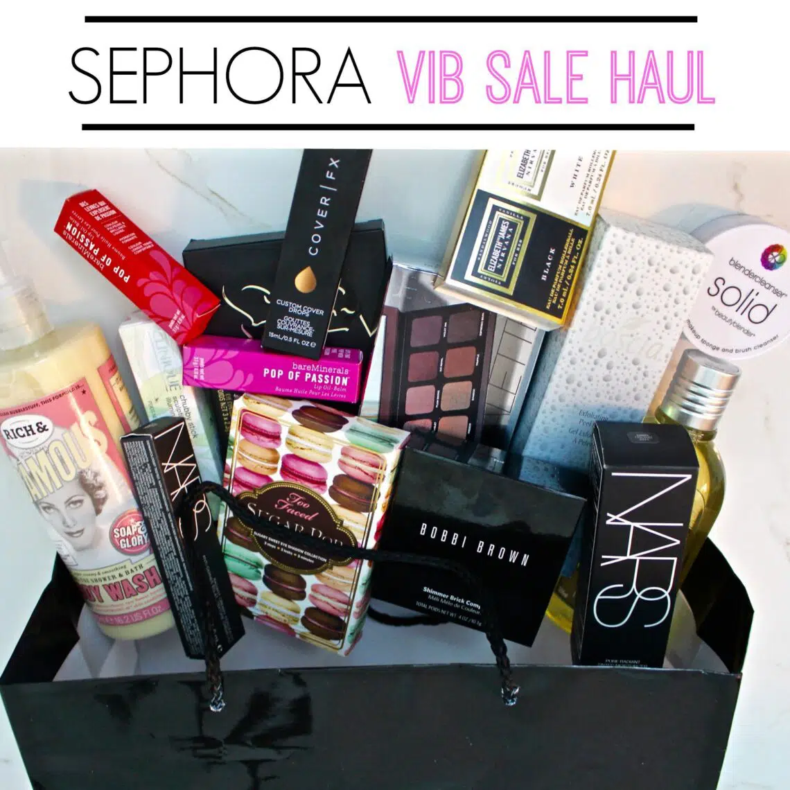 Sephora beauty insider sale haul