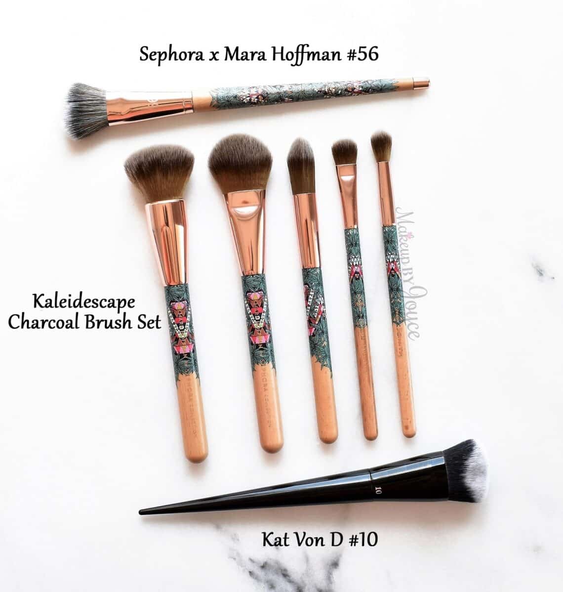 Sephora x mara hoffman kaleidoscape brush set review